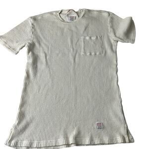 Topo Designs Short Sleeve Waffle Thermal Shirt Top Men Size Small